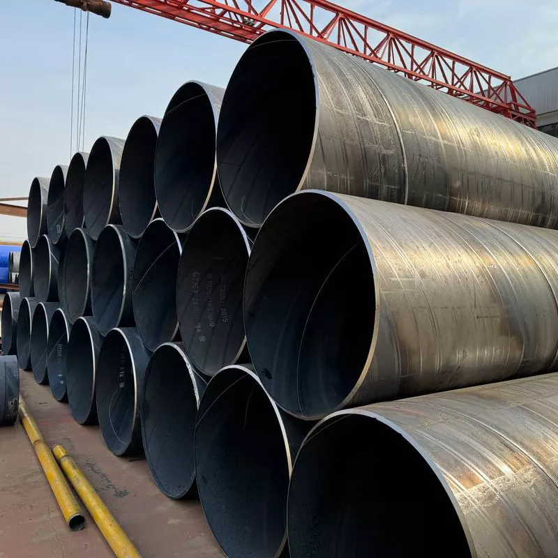 Чорна спіральна зварна труба