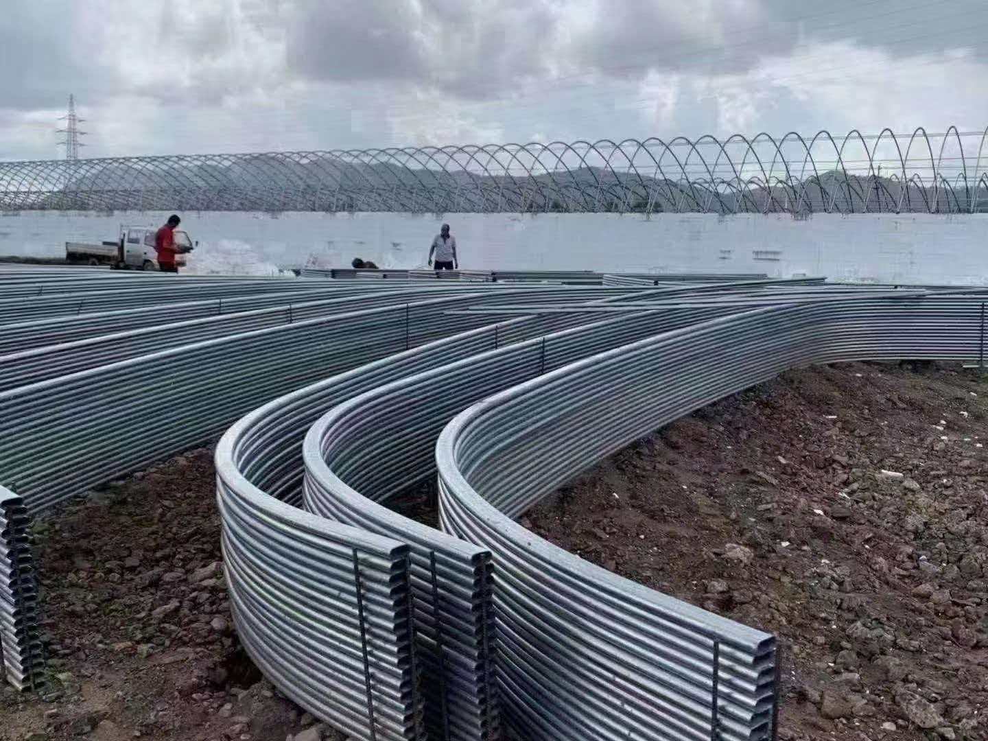 Тонка стінка оцинкована еліптична труба
